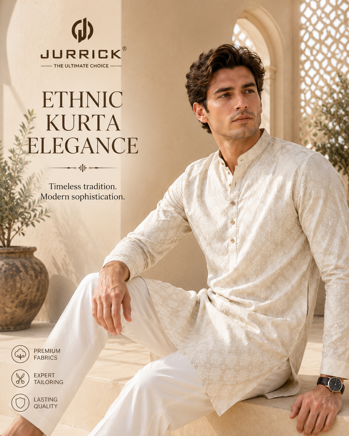 ETHNIC KURTA ELEGANCE